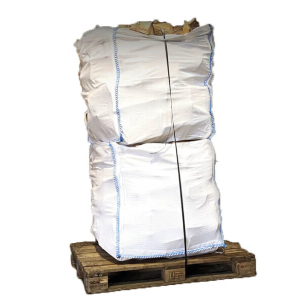 Bûches de bois de chauffage de frêne séché au four DUAL Bulk Bag