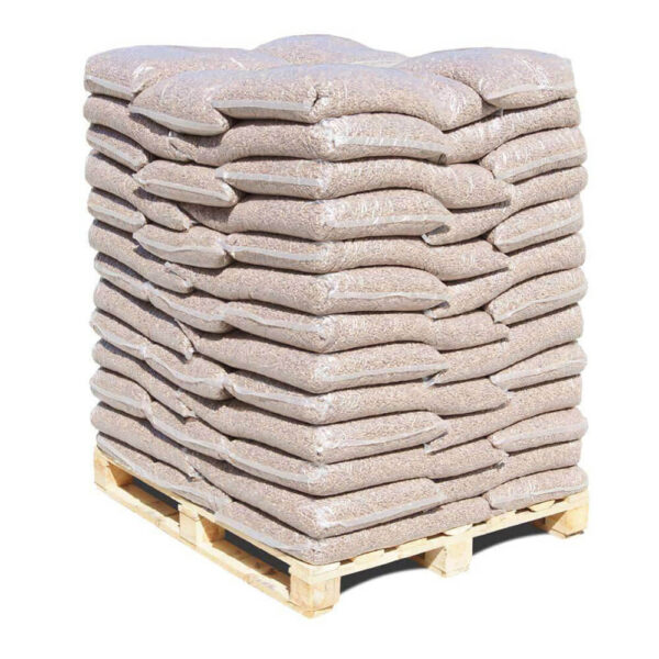 Granulés de bois Din Plus - 75 sacs x 10 kg