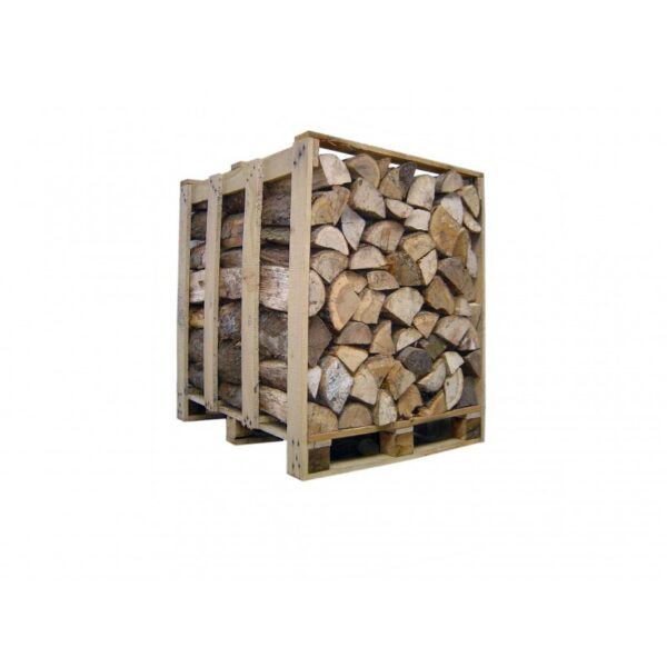 Palette de 1st de bois de 33 cm de chauffage (Mélange Hêtre, Chêne) sec séchoirs - prêt à l'emploi